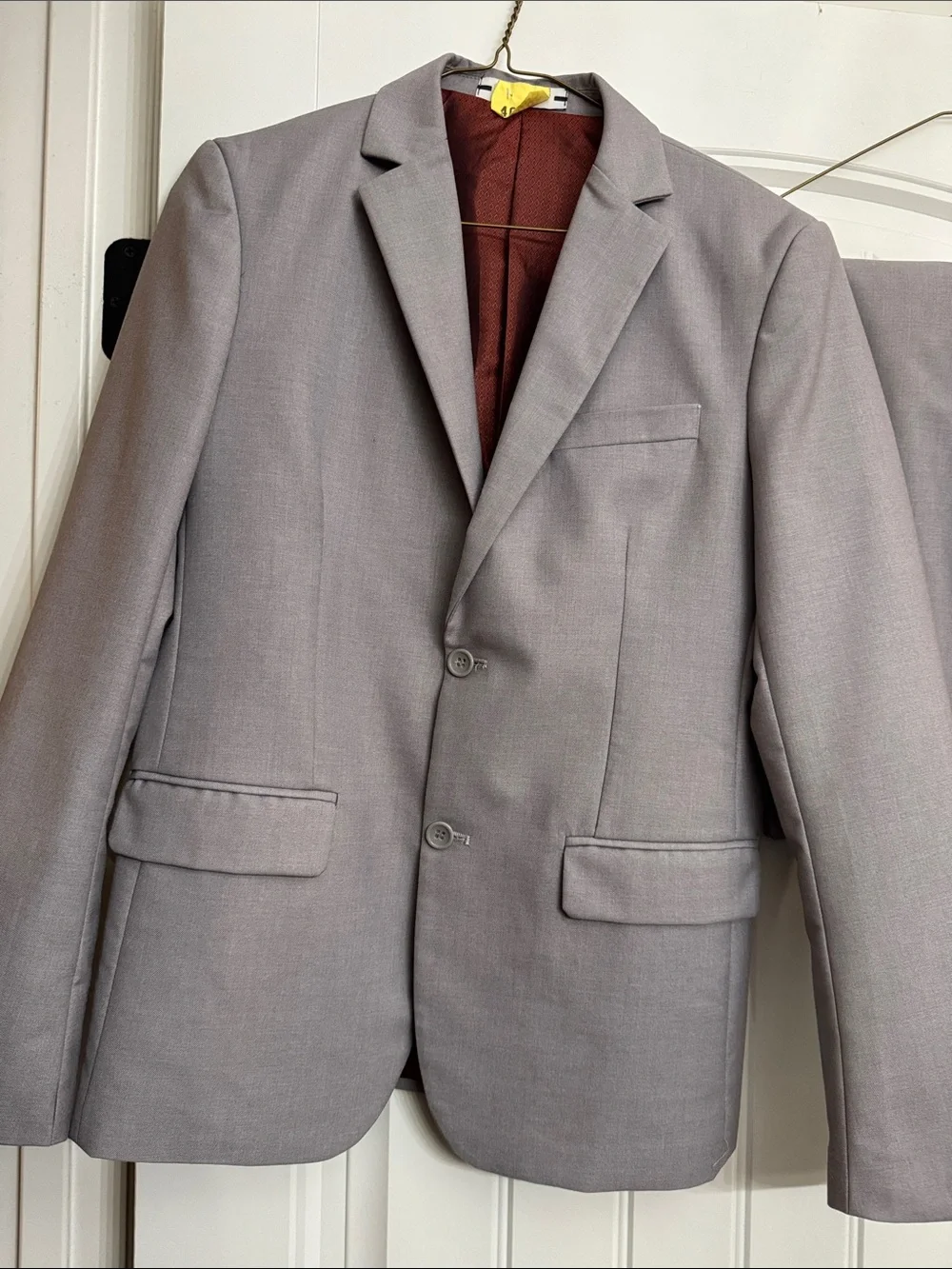 Boys grey suit jacket & pants